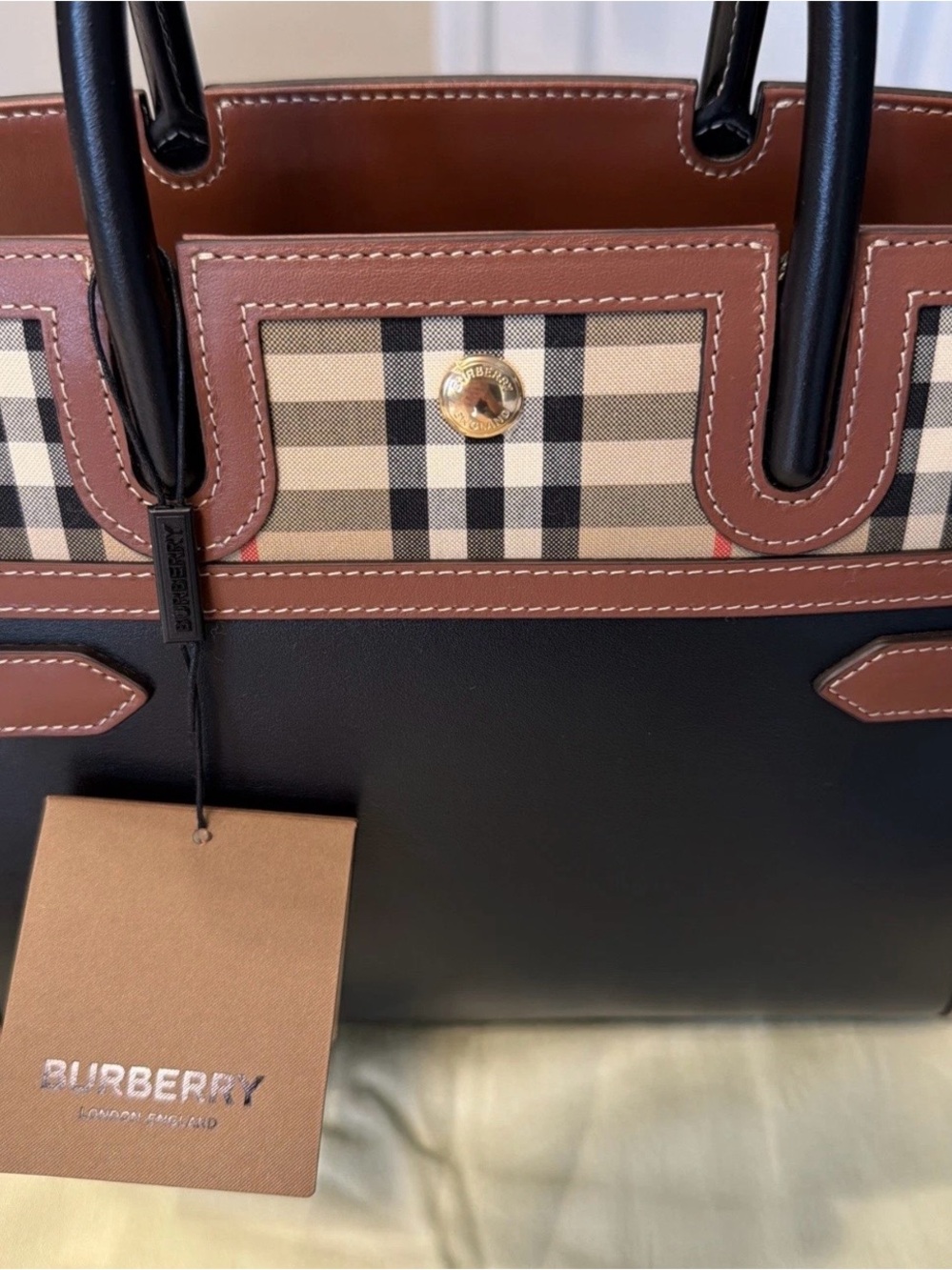 Burberry Title Handbag - Picture 5 of 16